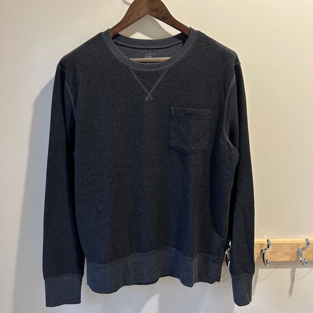 Nwot J. Crew Knit Goods Reverse Terry Sweatshirt